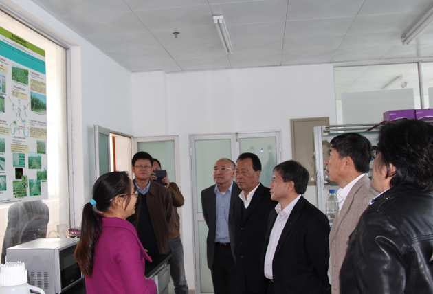 1月14日,福建省农业科学院刘波院长,江西省农业科学院马岩波院长